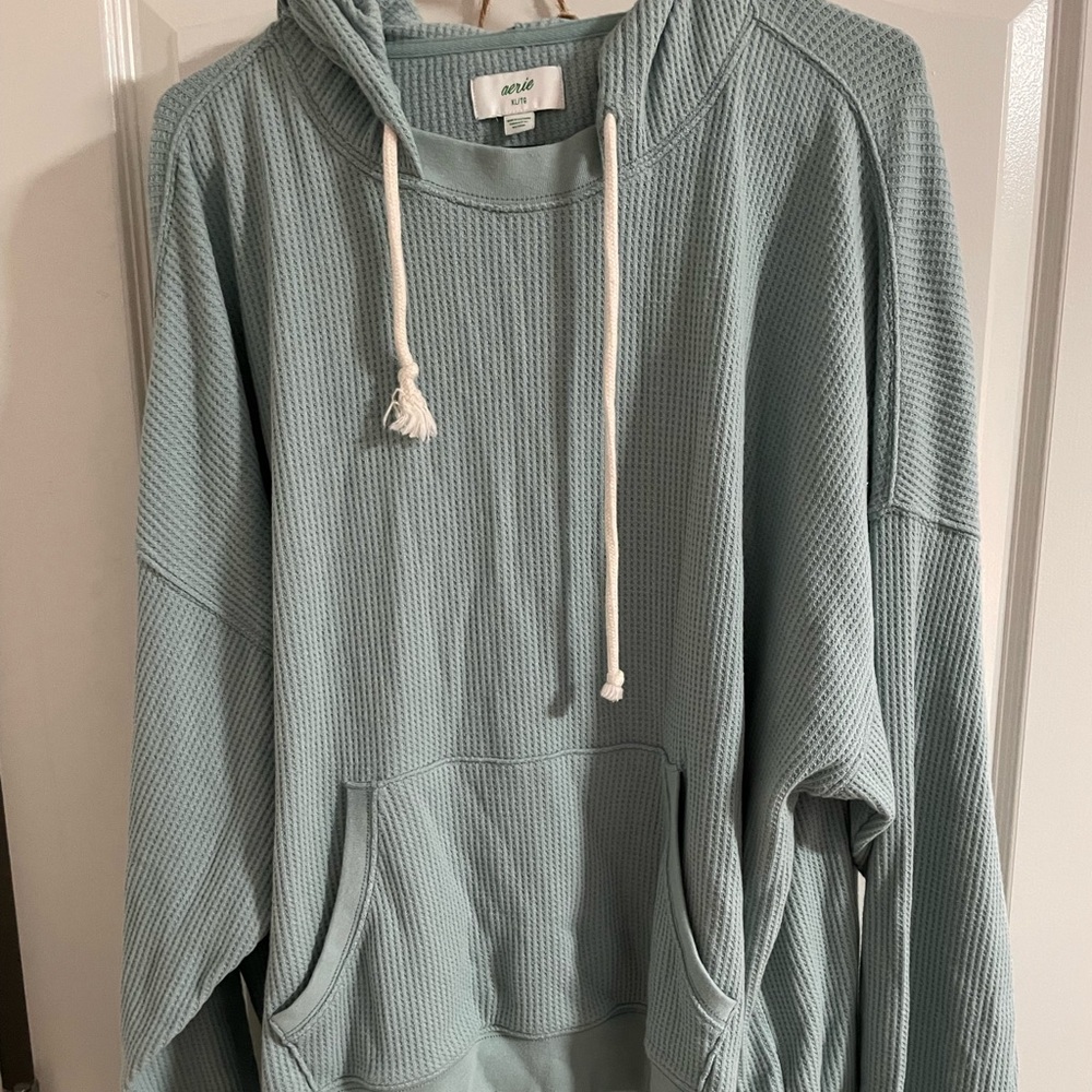 Aerie waffle pullover